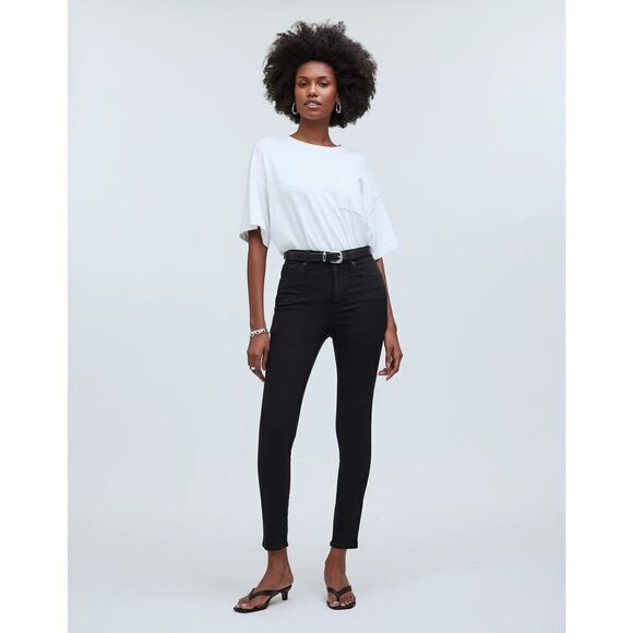 MADEWELL 10" High-Rise Skinny Jeans SIZE 26P MSRP $128 - Picture 1 of 11